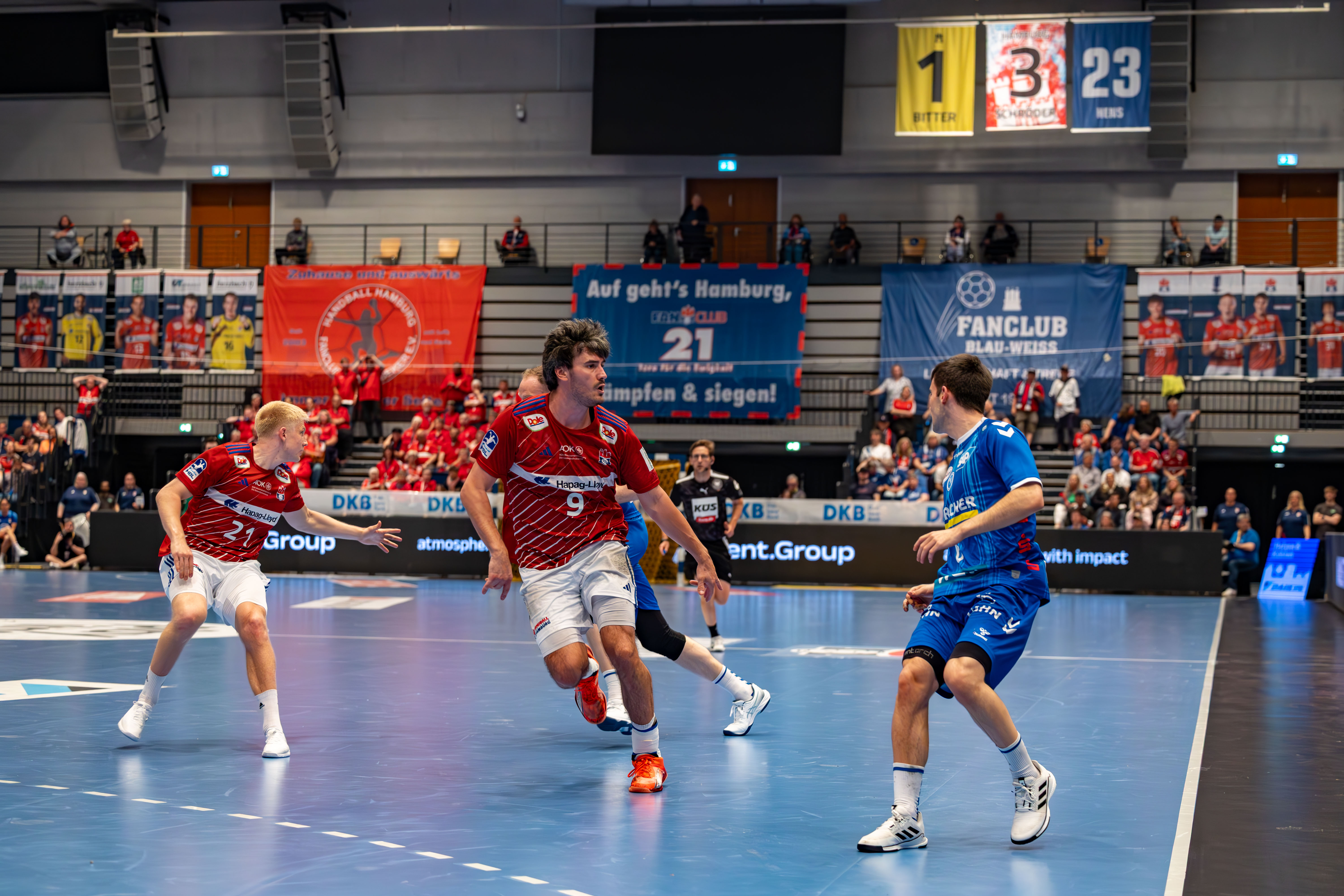 Handball Sport Verein Hamburg vs TVB 1898 Stuttgart