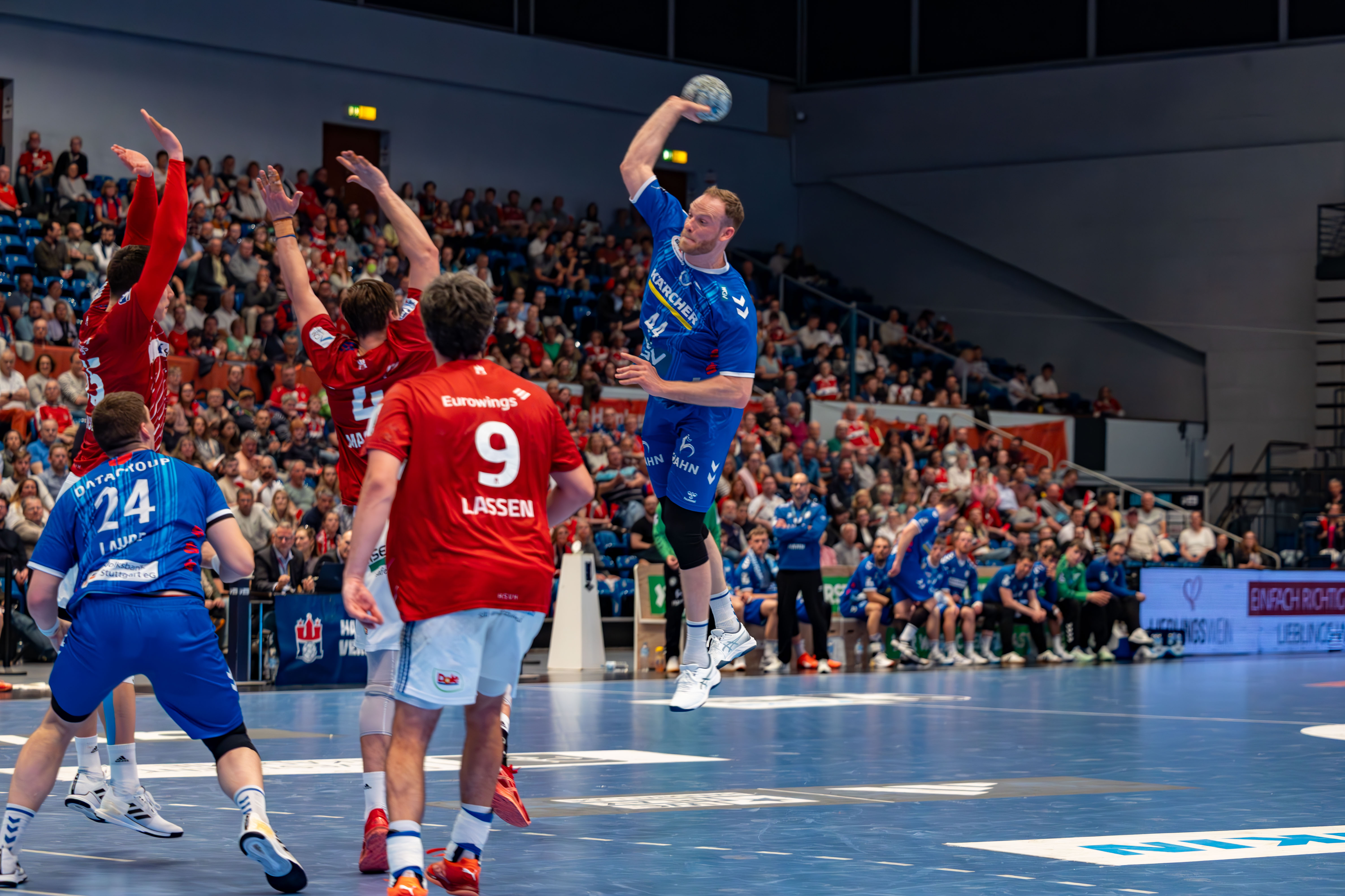 Handball Sport Verein Hamburg vs TVB 1898 Stuttgart