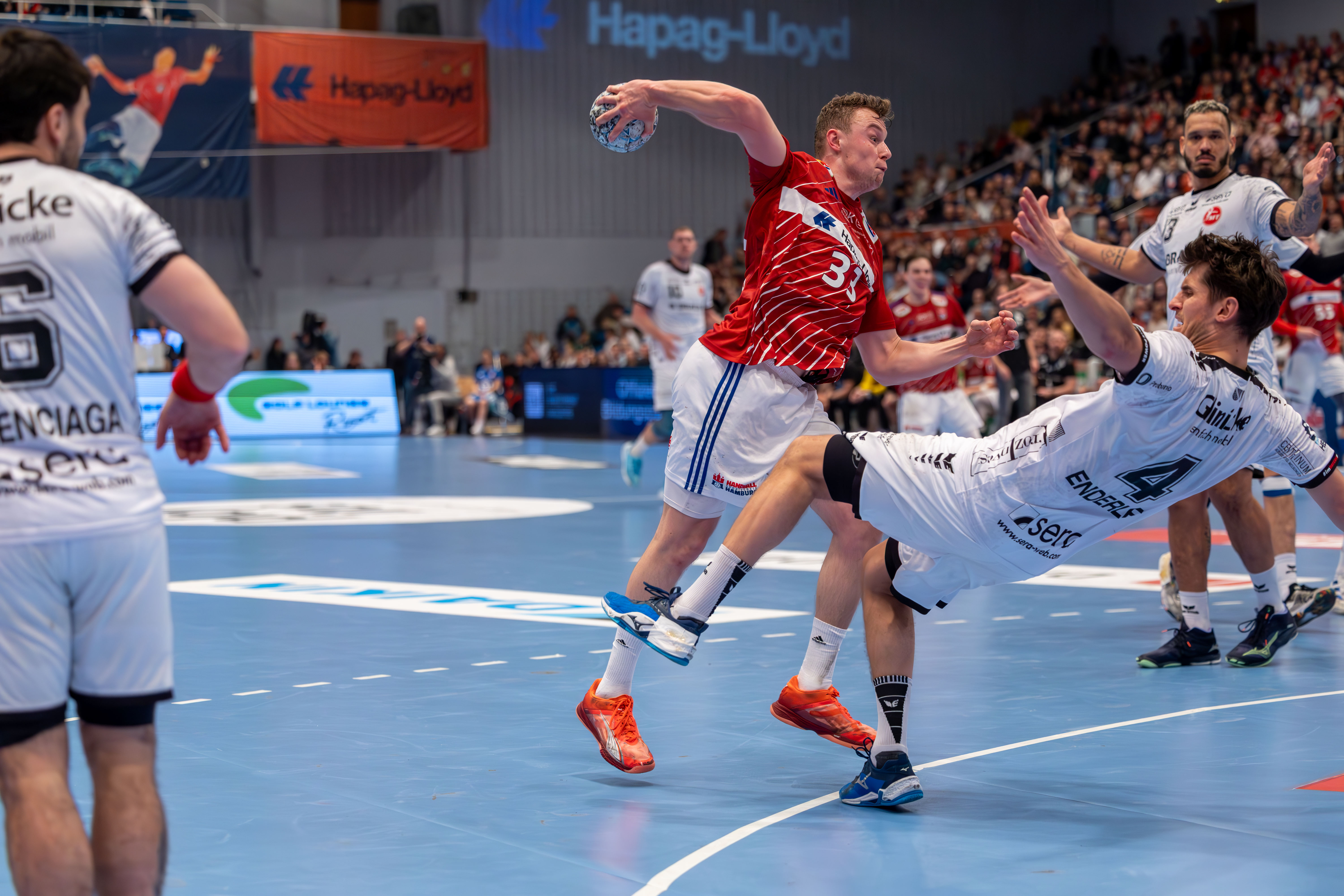 Handball Sport Verein Hamburg vs MT Melsungen