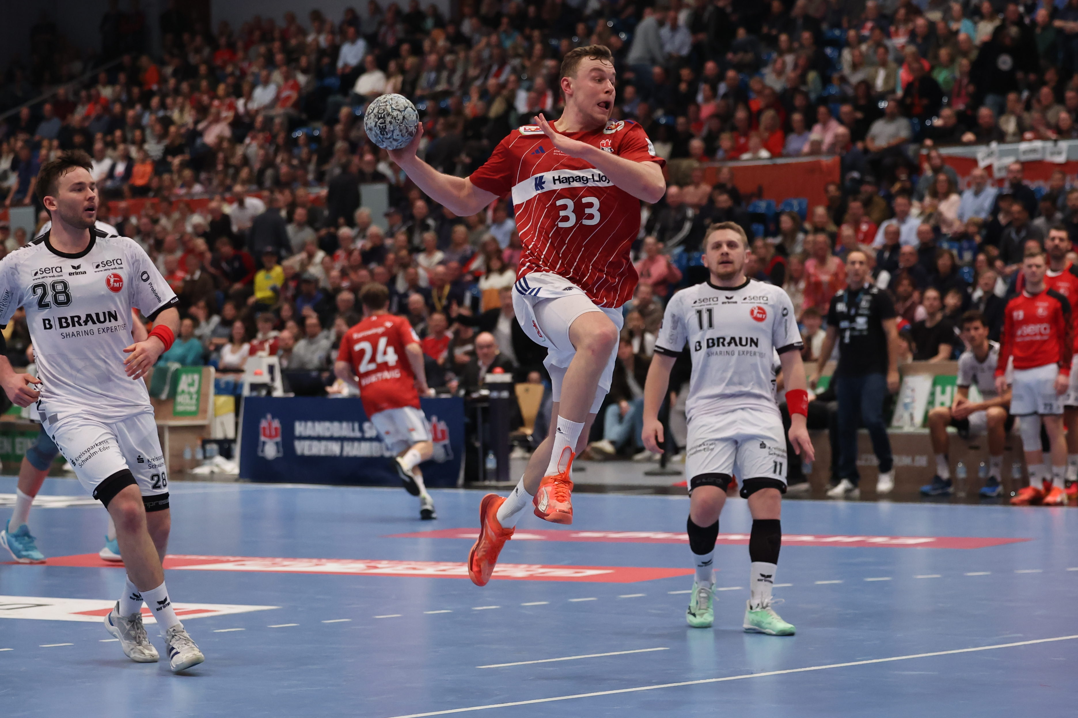 Handball Sport Verein Hamburg vs MT Melsungen