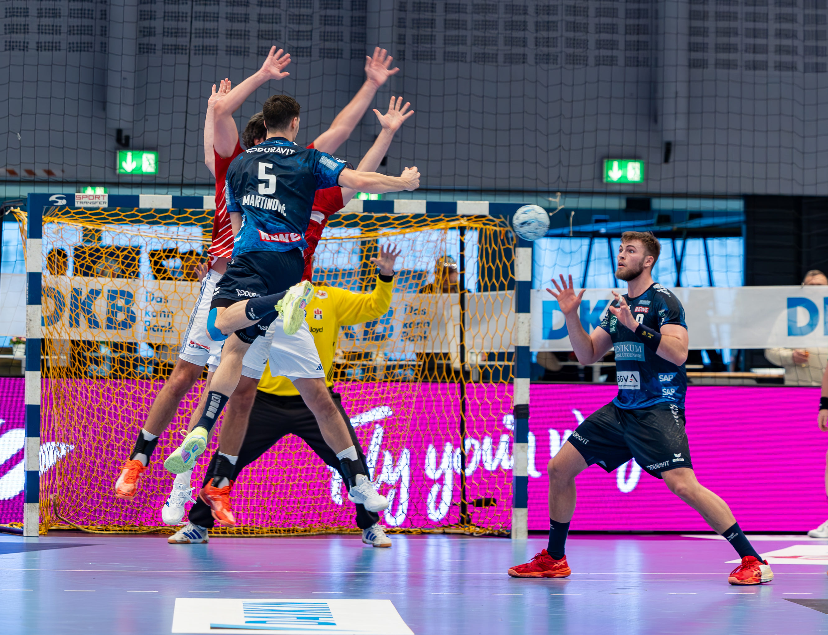Handball Sport Verein Hamburg gegen Rhein-Neckar Löwen