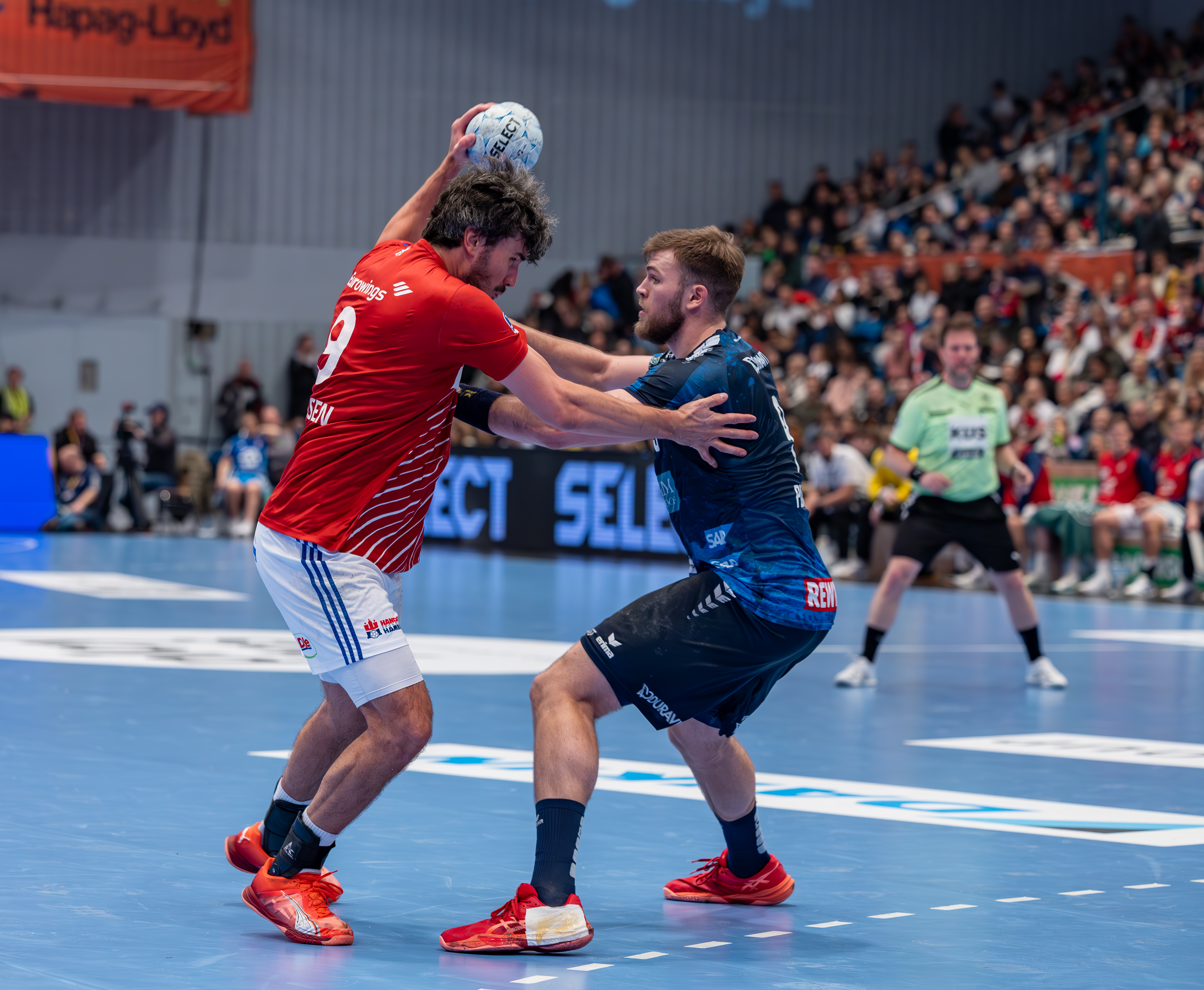 Handball Sport Verein Hamburg gegen Rhein-Neckar Löwen