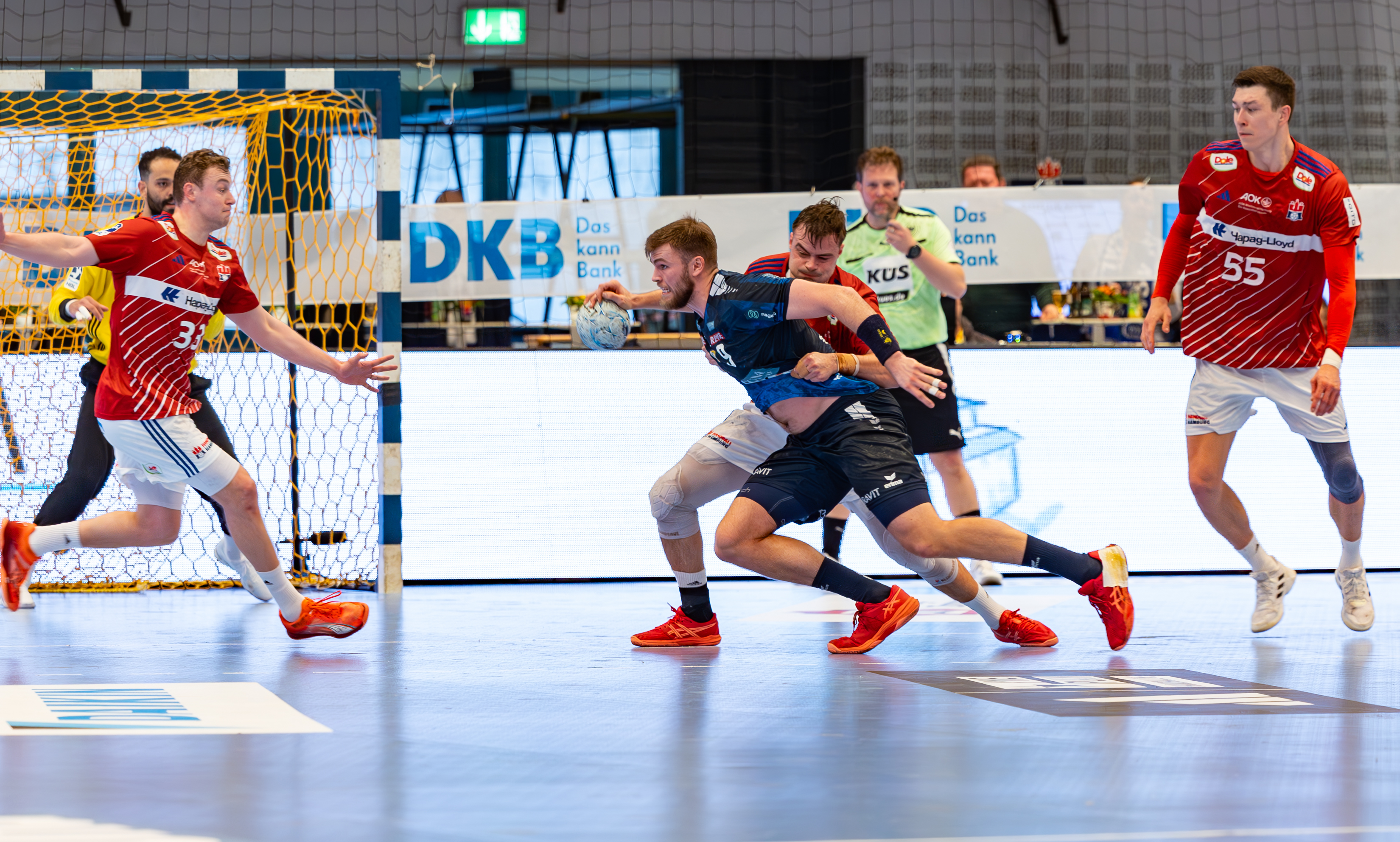 Handball Sport Verein Hamburg gegen Rhein-Neckar Löwen